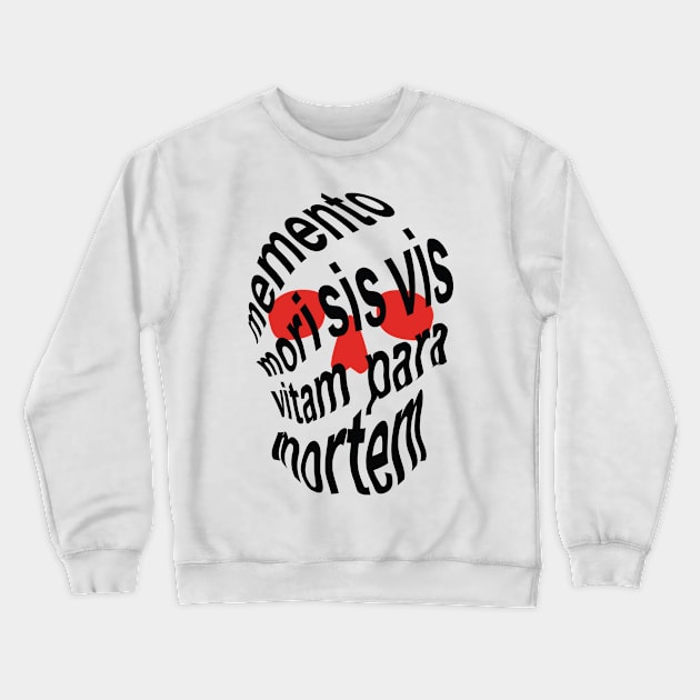 Memento Mori Crewneck Sweatshirt by emma17